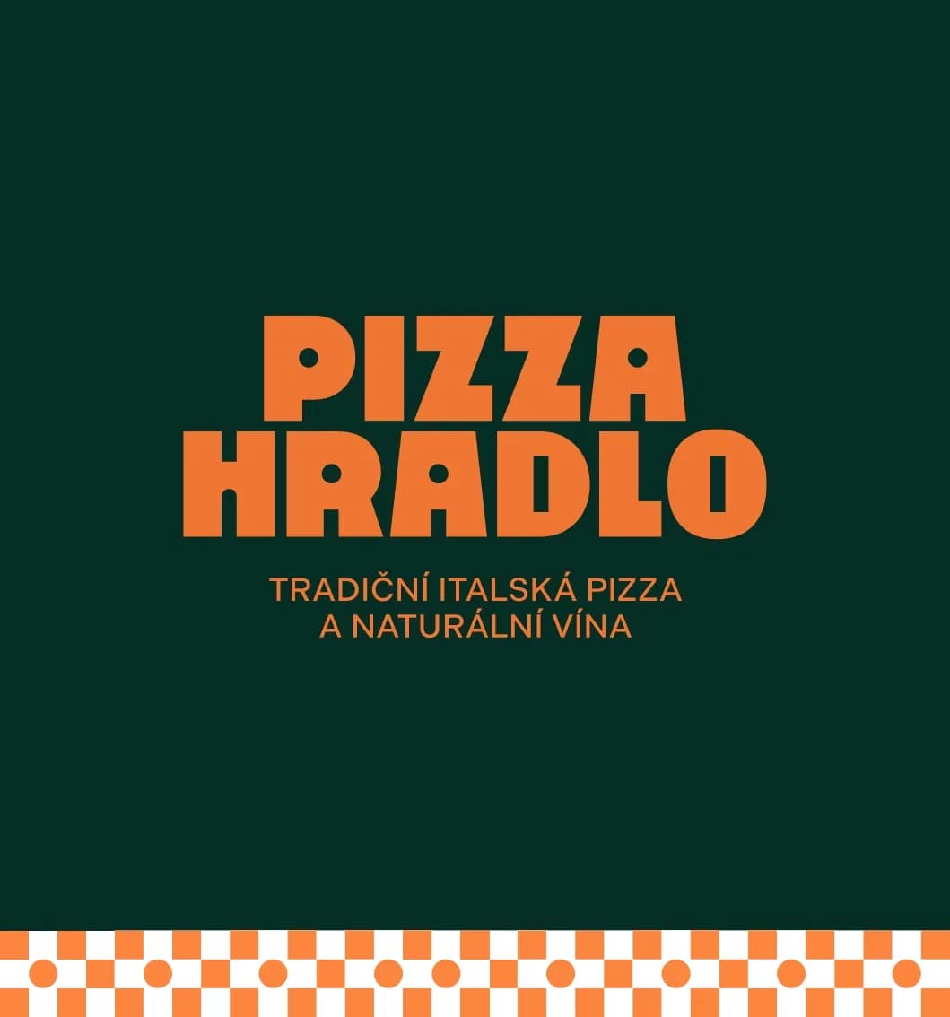 Identity & interior branding 
for Pizzeria Hradlo