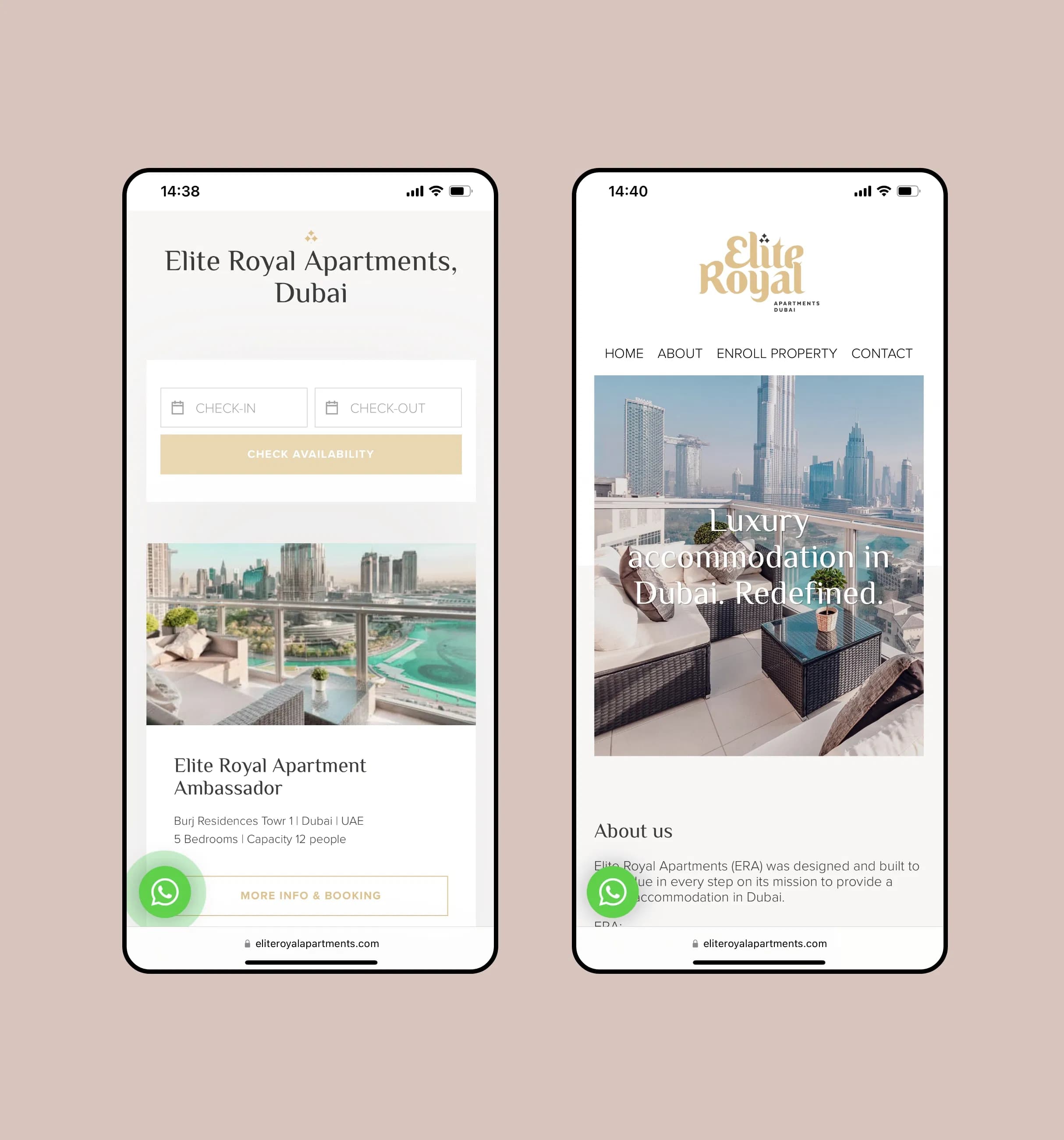 Branding
& website for
luxury apartments
in Dubai