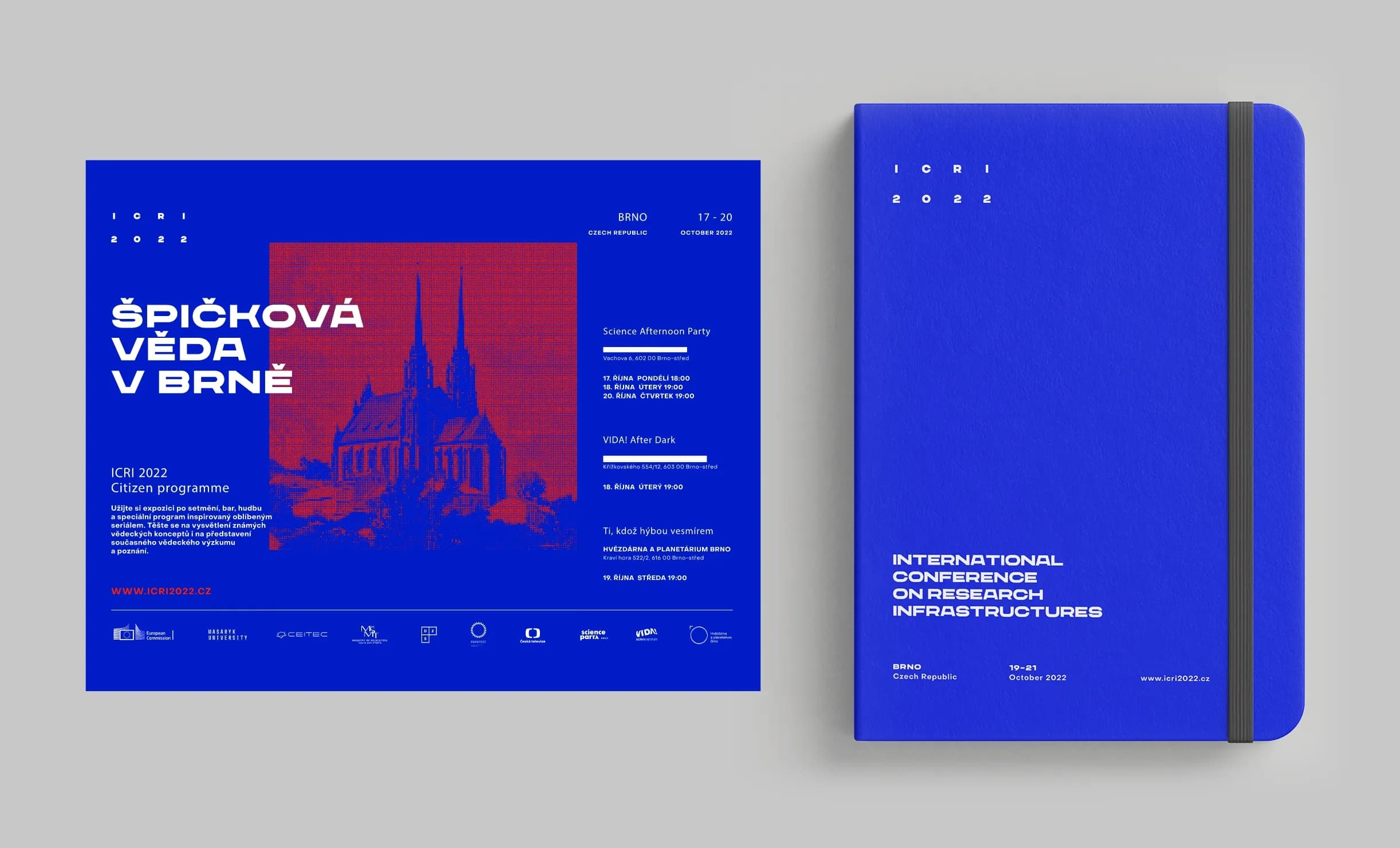 Branding
for a major
worldwide R&D
conference